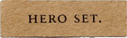 Hero Set